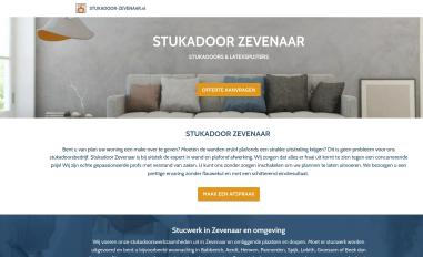 Schermafbeelding van stukadoor-zevenaar.nl