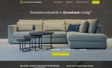 Schermafbeelding van stukadoorsbedrijfgroesbeek.nl