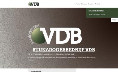 Schermafbeelding van stukadoorsbedrijfvdb.nl