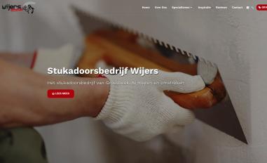 Schermafbeelding van stukadoorsbedrijfwijers.nl