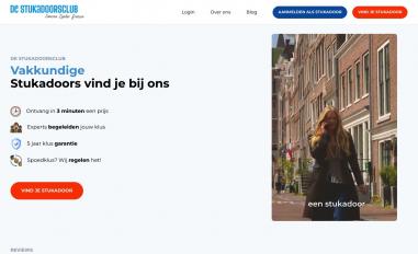 Schermafbeelding van stukadoorsclub.nl