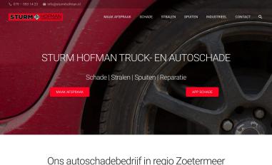 Schermafbeelding van sturmhofman.nl