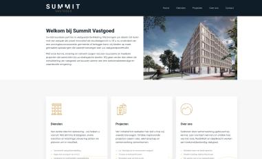 Schermafbeelding van summitvastgoed.nl