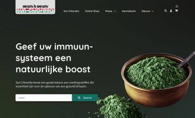 Schermafbeelding van sunchlorella.nl