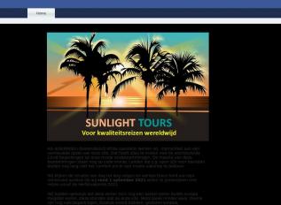 Schermafbeelding van sunlighttours.nl