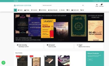 Schermafbeelding van sunnahcenter.com