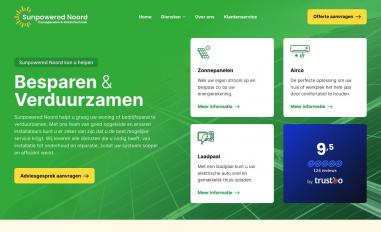 Schermafbeelding van sunpowerednoord.nl