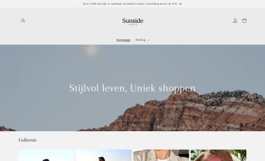 Schermafbeelding van sunsidelifestyle.nl