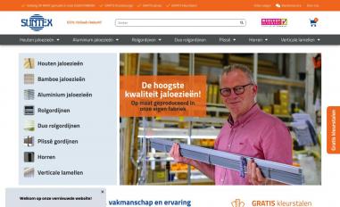 Schermafbeelding van suntex.nl