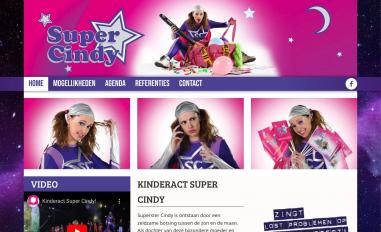 Schermafbeelding van supercindy.nl