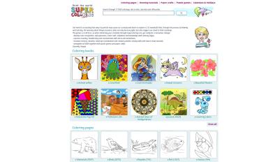 Schermafbeelding van supercoloring.com