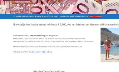 Schermafbeelding van supersalaris.nl