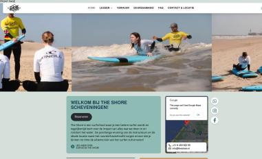 Schermafbeelding van surfles.nl