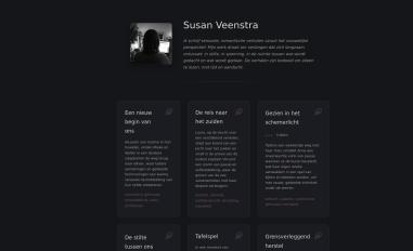 Schermafbeelding van susanveenstra.nl