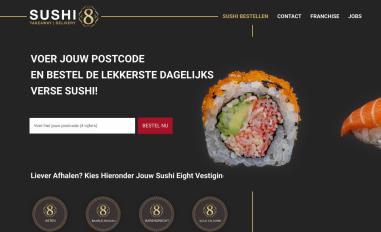 Schermafbeelding van sushi-eight.nl