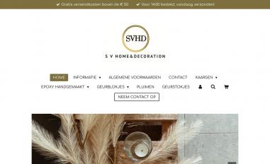 Schermafbeelding van svhome-decoration.nl
