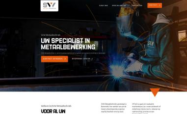 Schermafbeelding van svwmetaal.nl