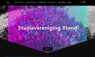 Schermafbeelding van svxtend.nl