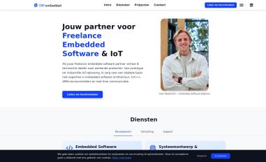 Schermafbeelding van sw-embedded.nl