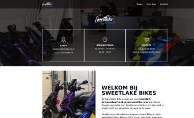 Schermafbeelding van sweetlakebikes.nl