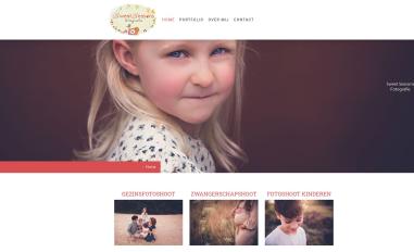 Schermafbeelding van sweetseasonsfotografie.nl
