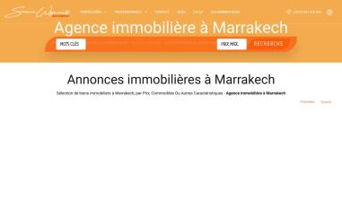 Schermafbeelding van swimmobilier.com