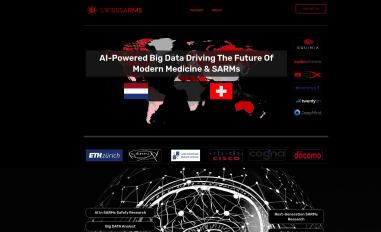 Schermafbeelding van swisssarms.nl