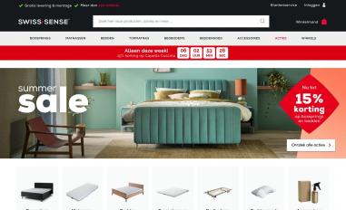 Schermafbeelding van swisssense.nl