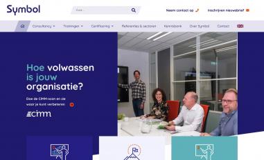 Schermafbeelding van symbol.nl