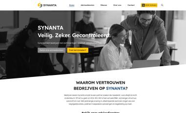 Schermafbeelding van synanta.nl