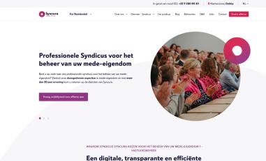 Schermafbeelding van syncura.be