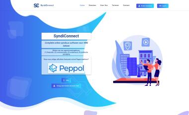 Schermafbeelding van syndiconnect.be