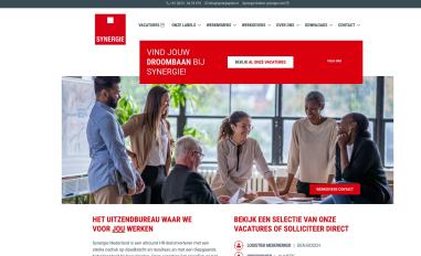 Schermafbeelding van synergiejobs.nl