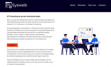 Schermafbeelding van sysweb.nl