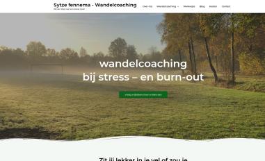 Schermafbeelding van sytzefennema.nl