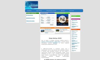 Schermafbeelding van szechenyipihenokartya.hu