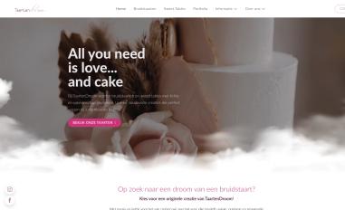 Schermafbeelding van taartendroom.nl