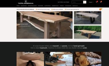 Schermafbeelding van tafelarsenaal.nl