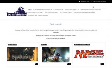 Schermafbeelding van tafelridder.nl