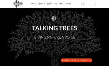 Schermafbeelding van talkingtrees.com
