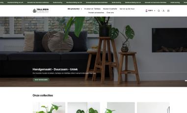 Schermafbeelding van tallmenstanding.nl