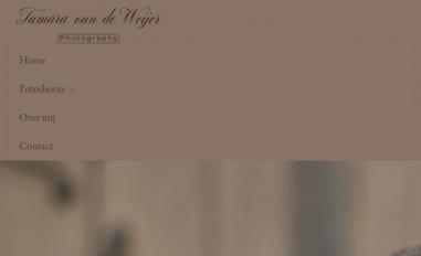 Schermafbeelding van tamaravandeweijerphotography.com