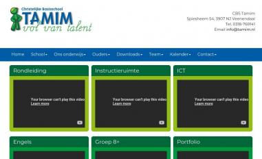Schermafbeelding van tamim.nl