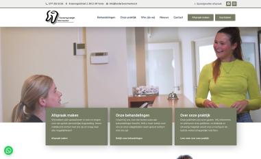 Schermafbeelding van tandartswermenbol.nl