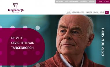 Schermafbeelding van tangenborgh.nl