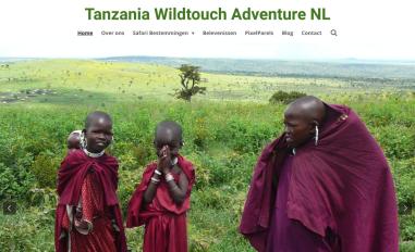 Schermafbeelding van tanzaniawildtouchadventure.nl