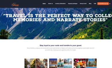 Schermafbeelding van tapasyareizen.nl