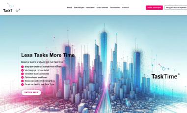 Schermafbeelding van tasktime.nl