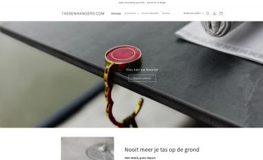 Schermafbeelding van tassenhangers.com