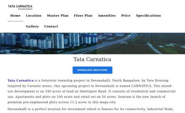 Schermafbeelding van tatacarnatica.ind.in